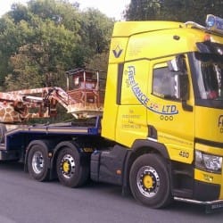 low loader haulage hire